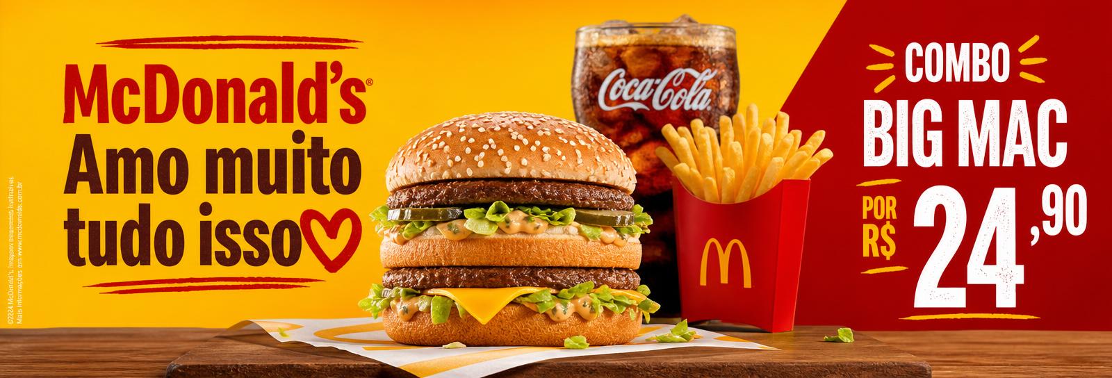 McDonald's — Amo muito tudo isso
